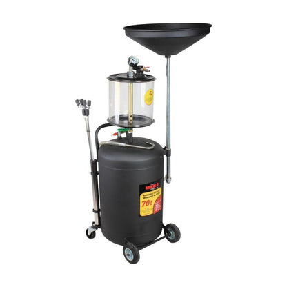 Recibidor Extractor de aceite neumático 70 lts