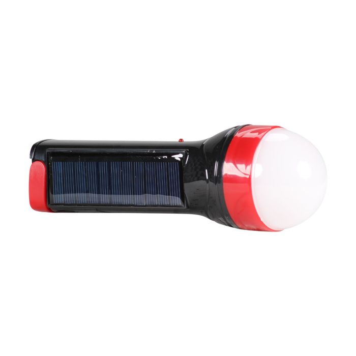 Lámpara solar de emergencia 250 mAh doble iluminación