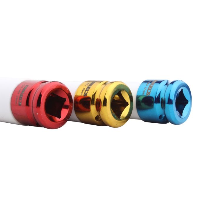 Dados de impacto Juego 3 piezas (17 mm, 19 mm & 21 mm)