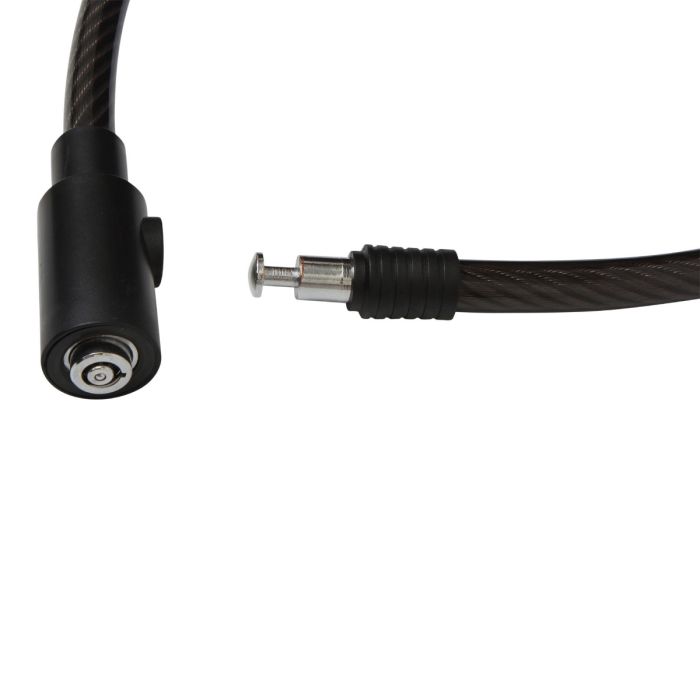 Cable candado flexible 4 llaves de seguridad (90 cm)