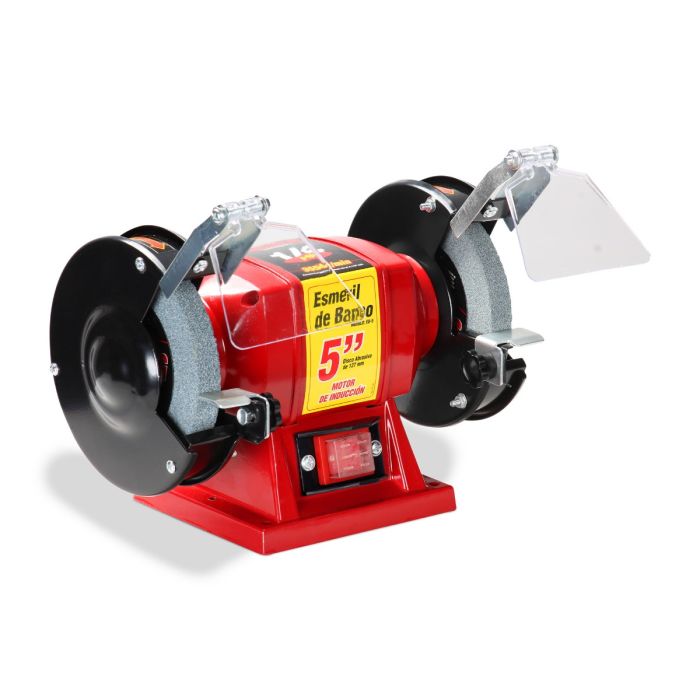 Esmeril de Banco 5" (1/3 HP, 150 W, 3.450 RPM)