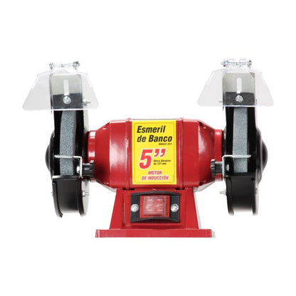 Esmeril de Banco 5" (1/3 HP, 150 W, 3.450 RPM)