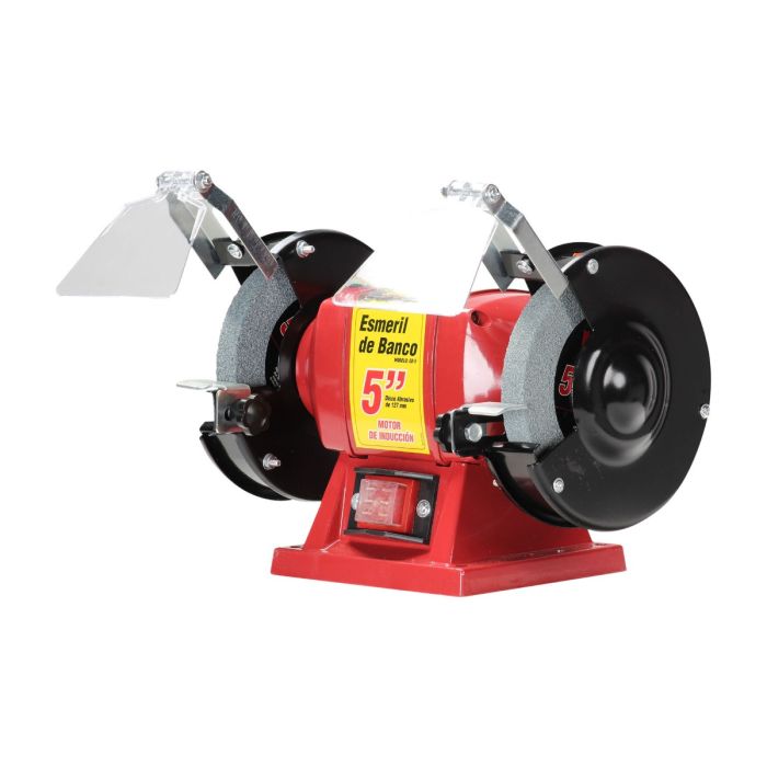 Esmeril de Banco 5" (1/3 HP, 150 W, 3.450 RPM)