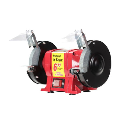 Esmeril de Banco 6" (1/2 HP, 250 W, 3.450 RPM)