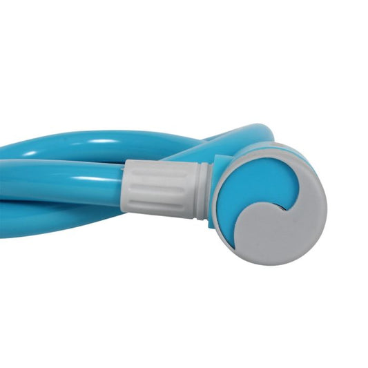 Cable candado flexible azul