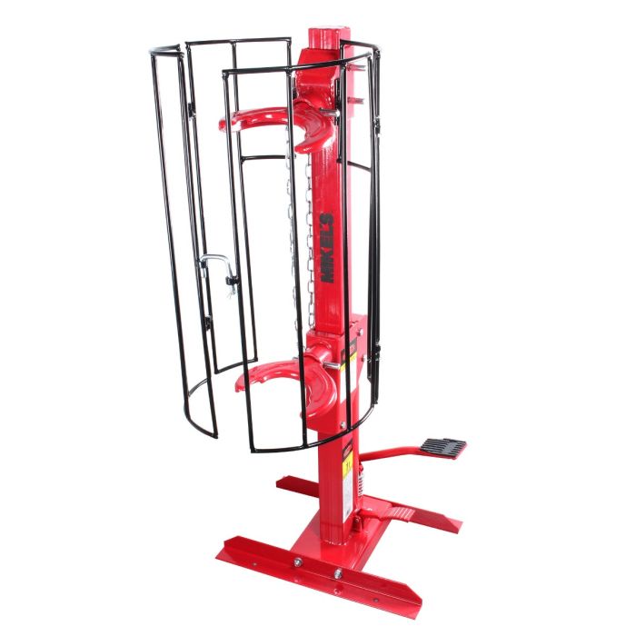 Opresor de resortes hidráulico vertical fijo 1 ton