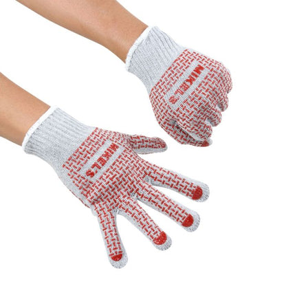 Guantes para trabajo de algodón con puntos de PVC