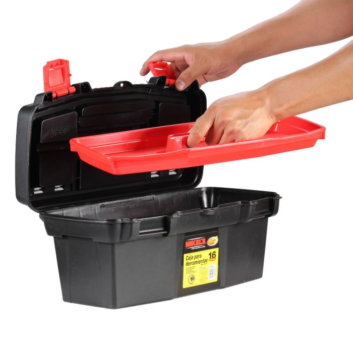 Caja plástica para herramientas 16" (1.5 lts)