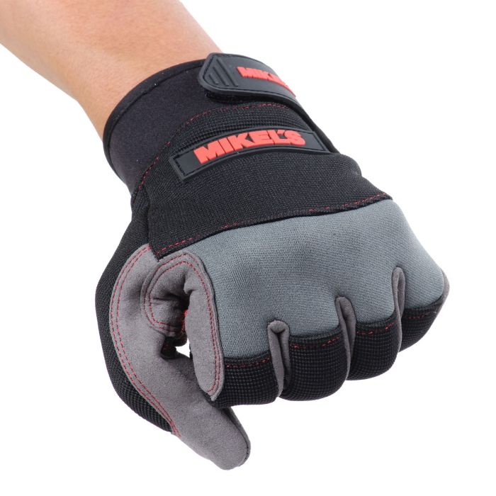 Guantes para trabajo profesionales para mécanico acolchonados (M)