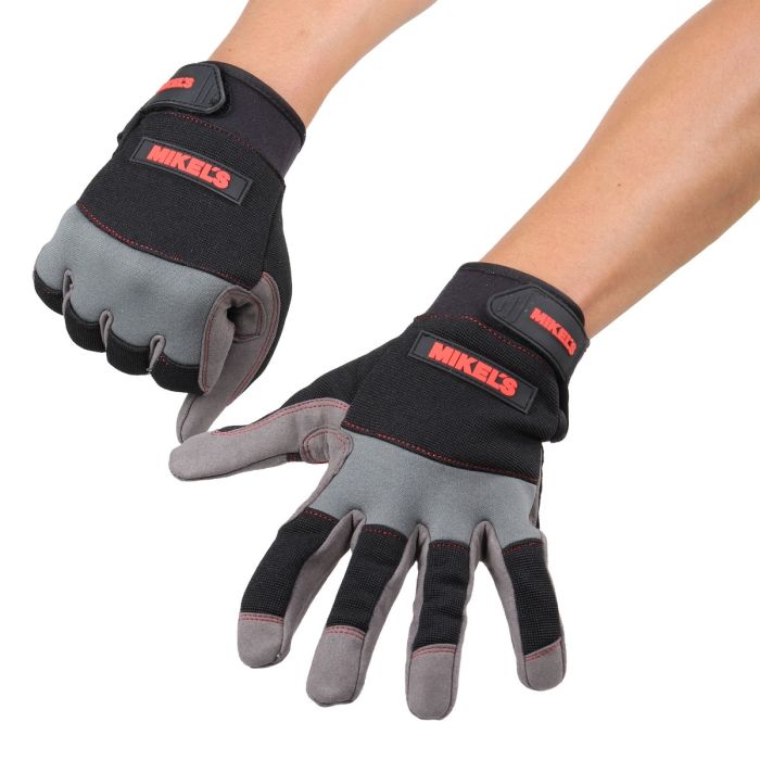 Guantes para trabajo profesionales para mécanico acolchonados (M)