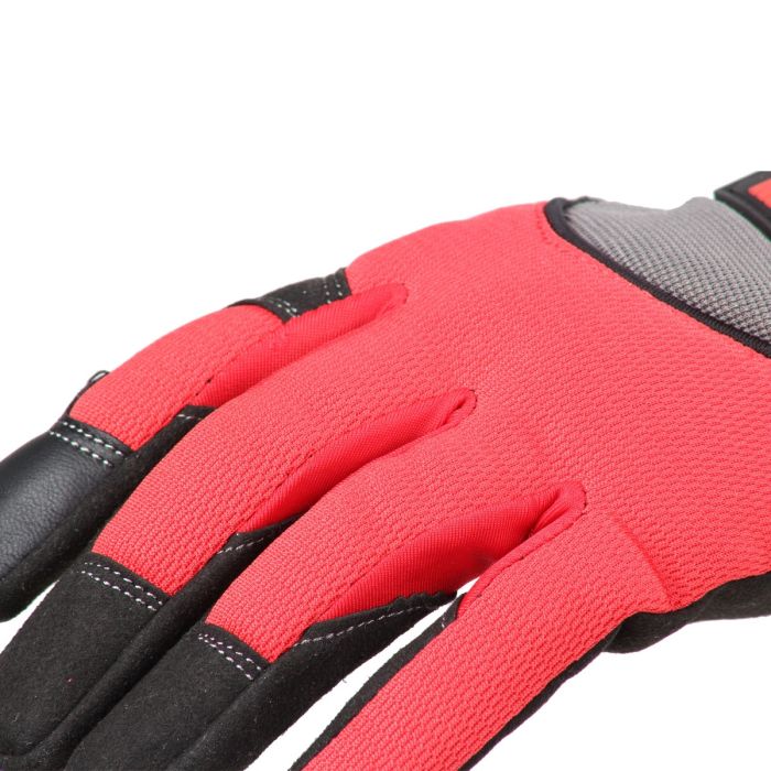 Guantes para trabajo para mécanico piel sintética (M)