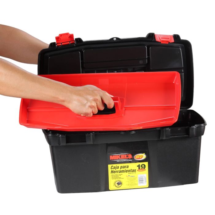 Caja plástica para herramientas 19" (2.8 lts)