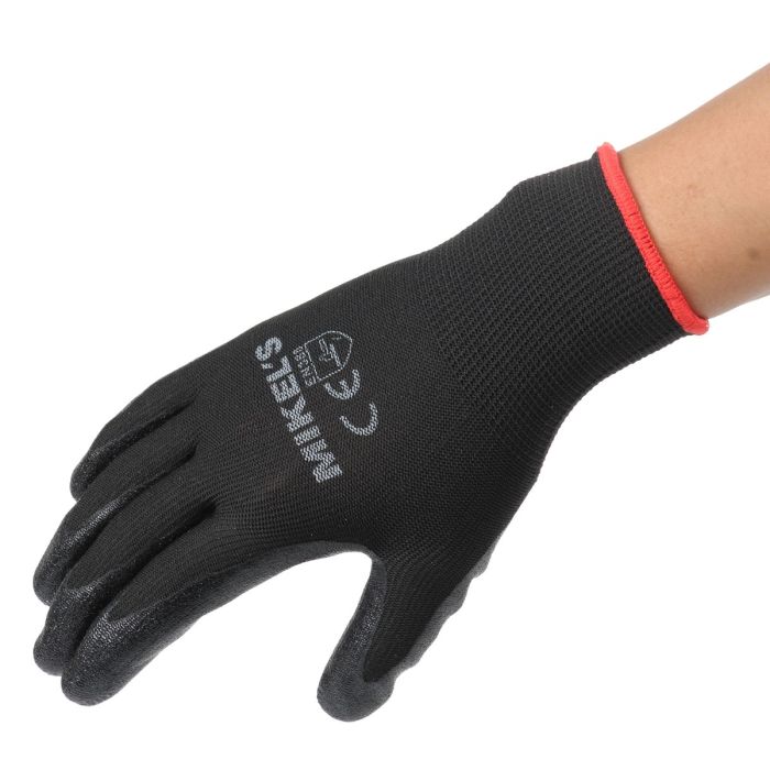 Guantes para trabajo de nylon con espuma de nitrilo (CH)