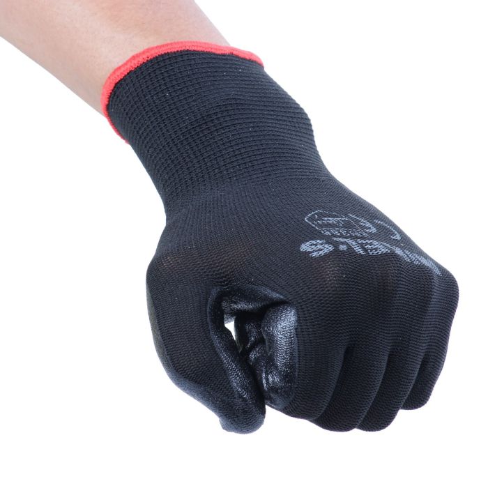 Guantes para trabajo de nylon con espuma de nitrilo (CH)