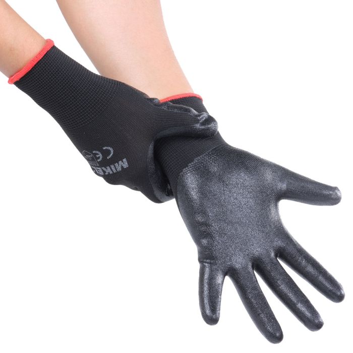 Guantes para trabajo de nylon con espuma de nitrilo (CH)