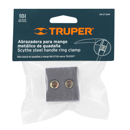 Abrazadera para mango de acero para guadaña, Truper AB-GT-26M 11151 MM00