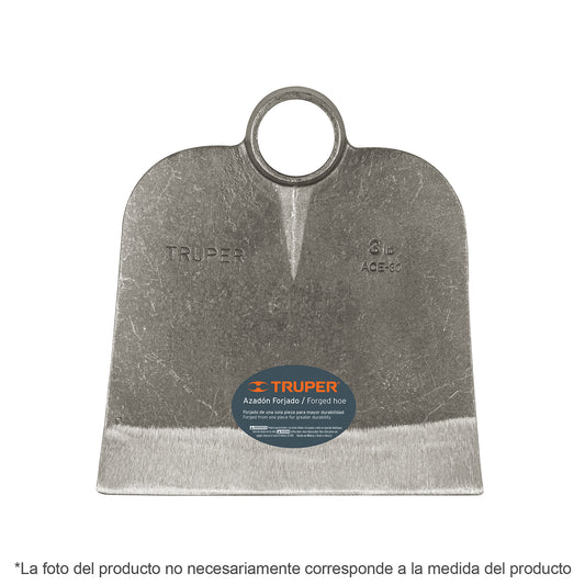 Azadón Centroamericano 2.4 lb sin mango, Truper ACE-25 10361 MM0