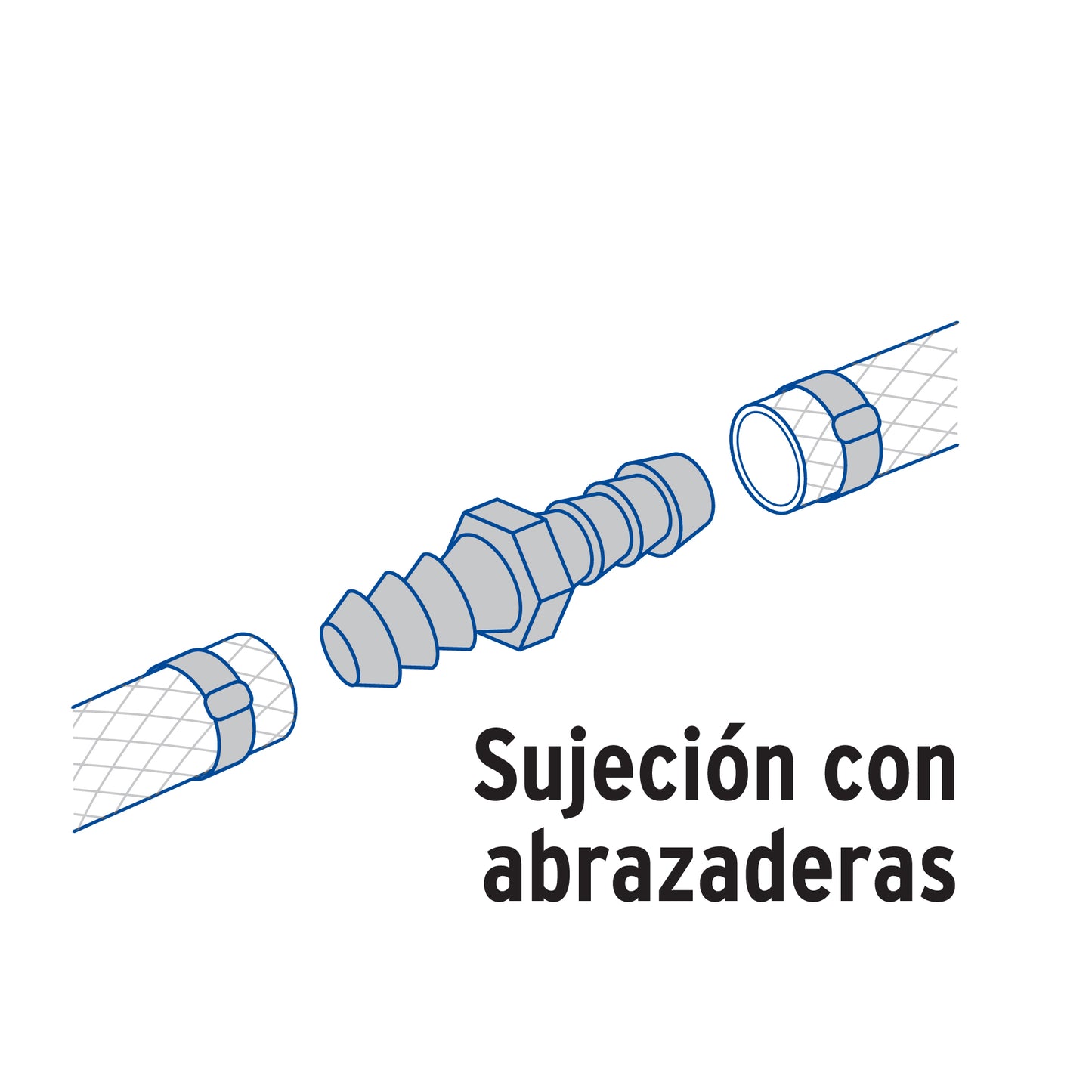 Cople inserción de latón 1/2' para poliducto negro, Foset ADPO-1/2C 49644 MM00