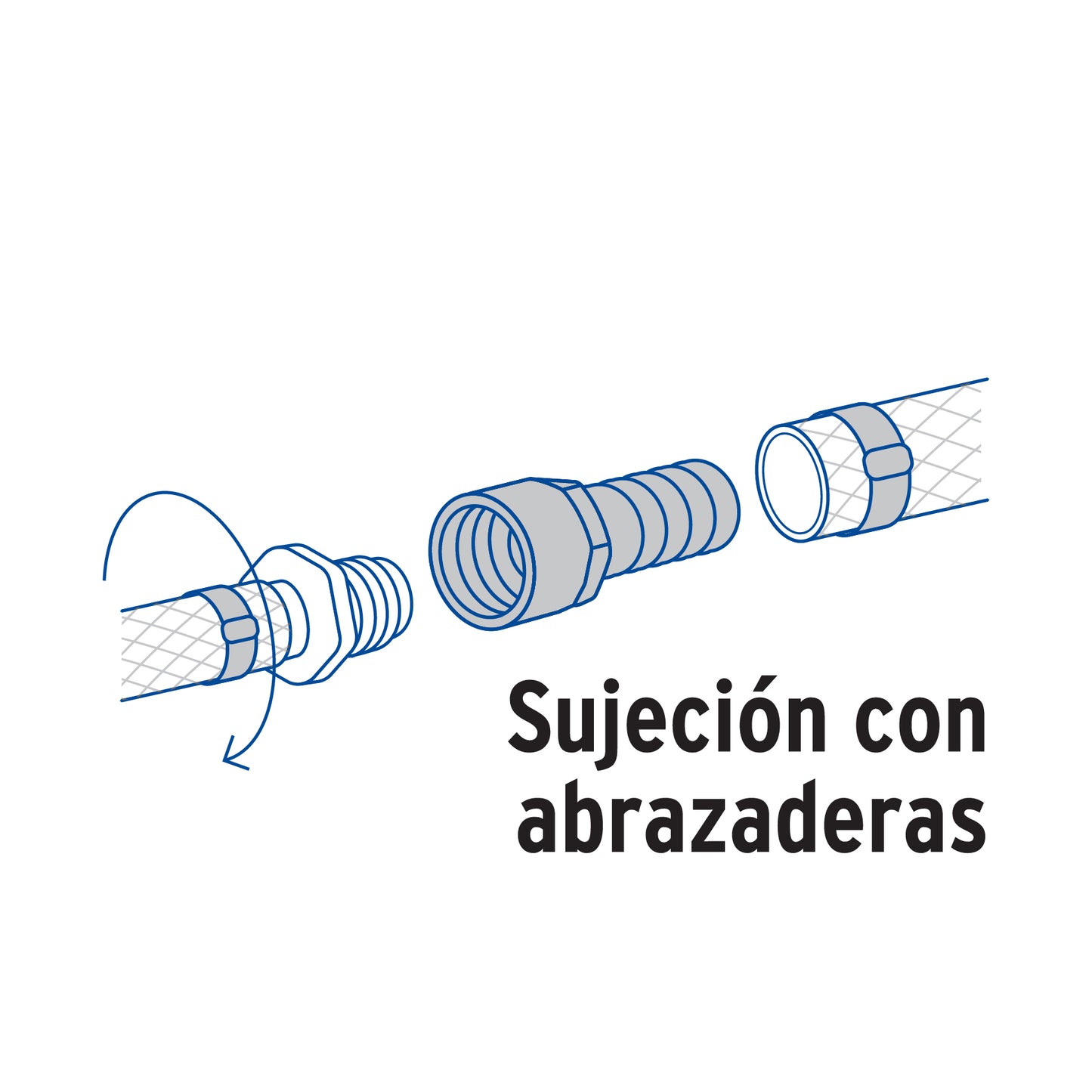 Adaptador hembra de latón 1' para poliducto, Foset ADPO-1H 49313 MM00