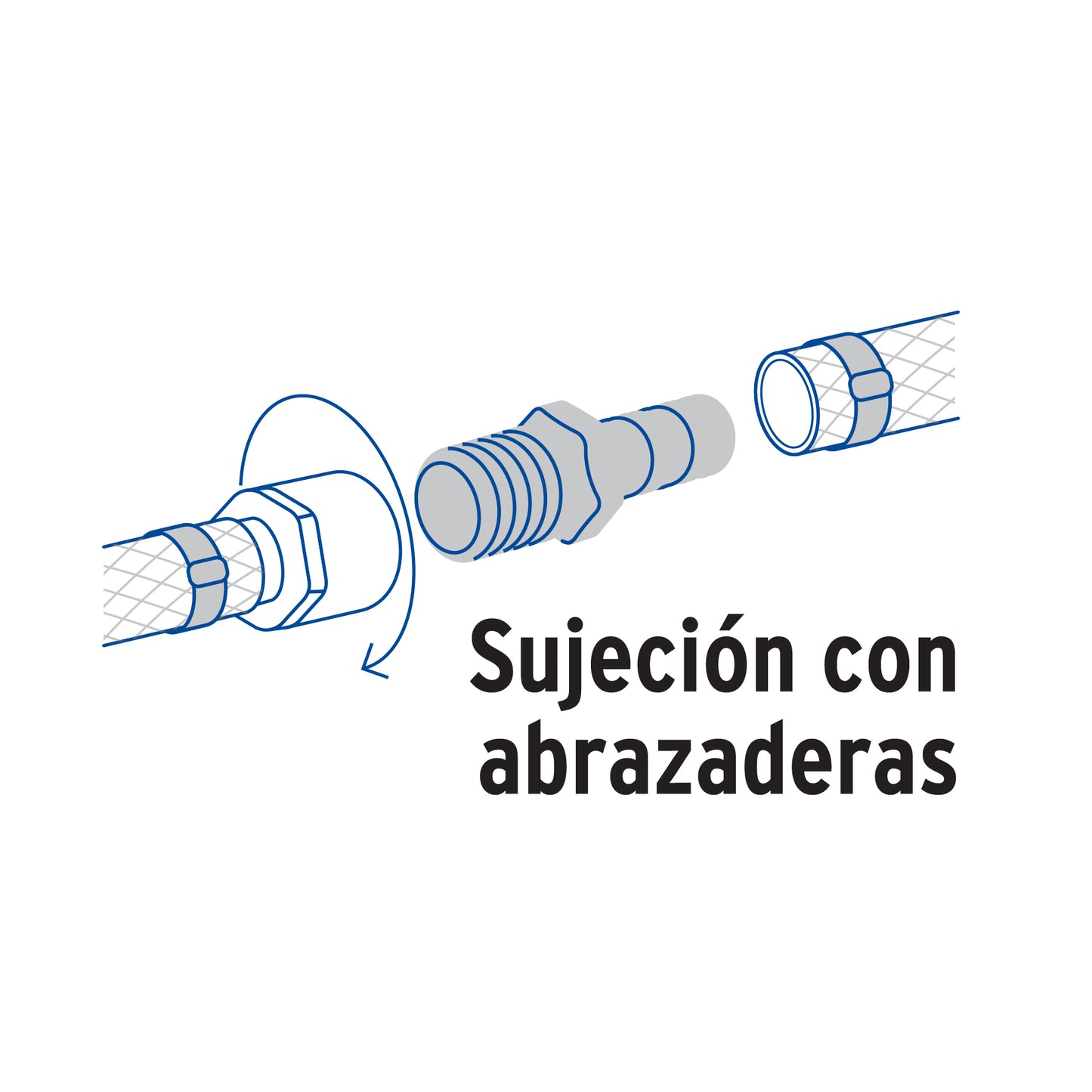 Adaptador macho de latón 3/4' para poliducto, Foset ADPO-3/4M 49306 MM00