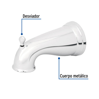 Salida de tina con desviador, Foset AER-51 49777 MM00