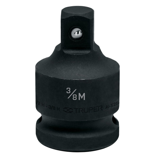 Adaptador de impacto 1/2' (H) x 3/8' (M), Truper AI-5254 100906 MM00