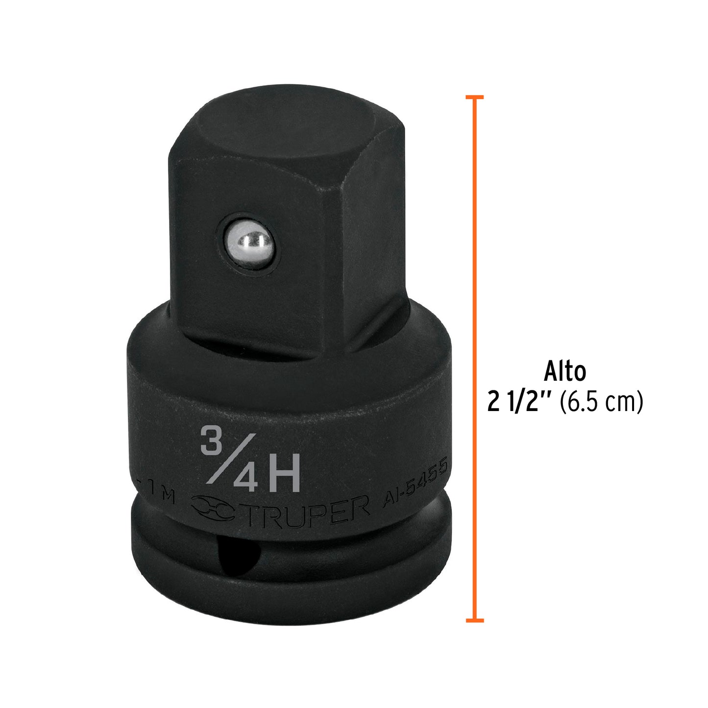 Adaptador de Impacto 3/4' (H) x 1' (M), Truper AI-5455 100950 MM00