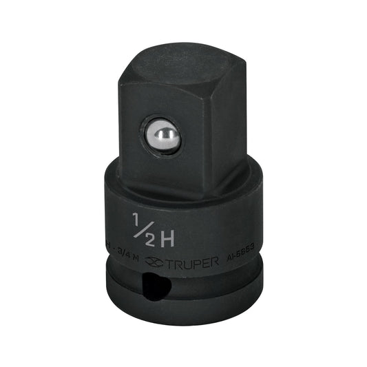 Adaptador de impacto 1/2' (H) x 3/4' (M), Truper AI-5653 100907 MM00