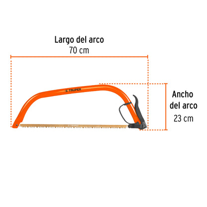 Arco jardinero tubular de 24', Truper AJT-24 10258 MM00