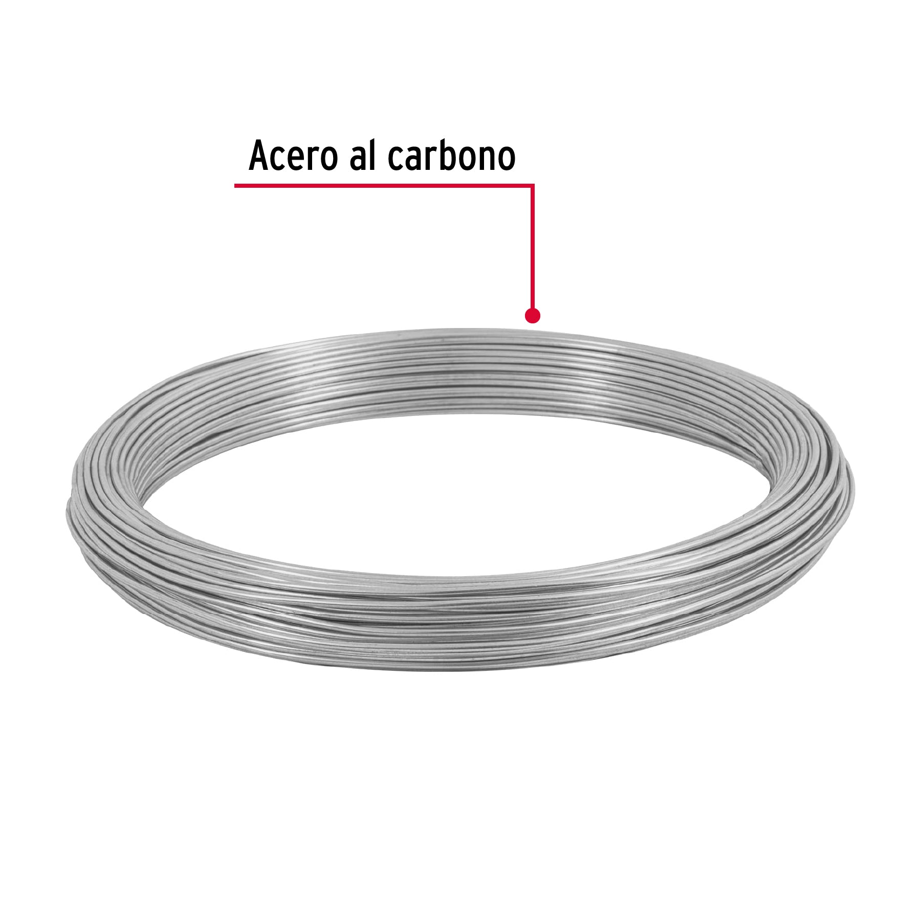 Kilo de alambre galvanizado, calibre 14.5, Fiero ALG-145 44466 MM0