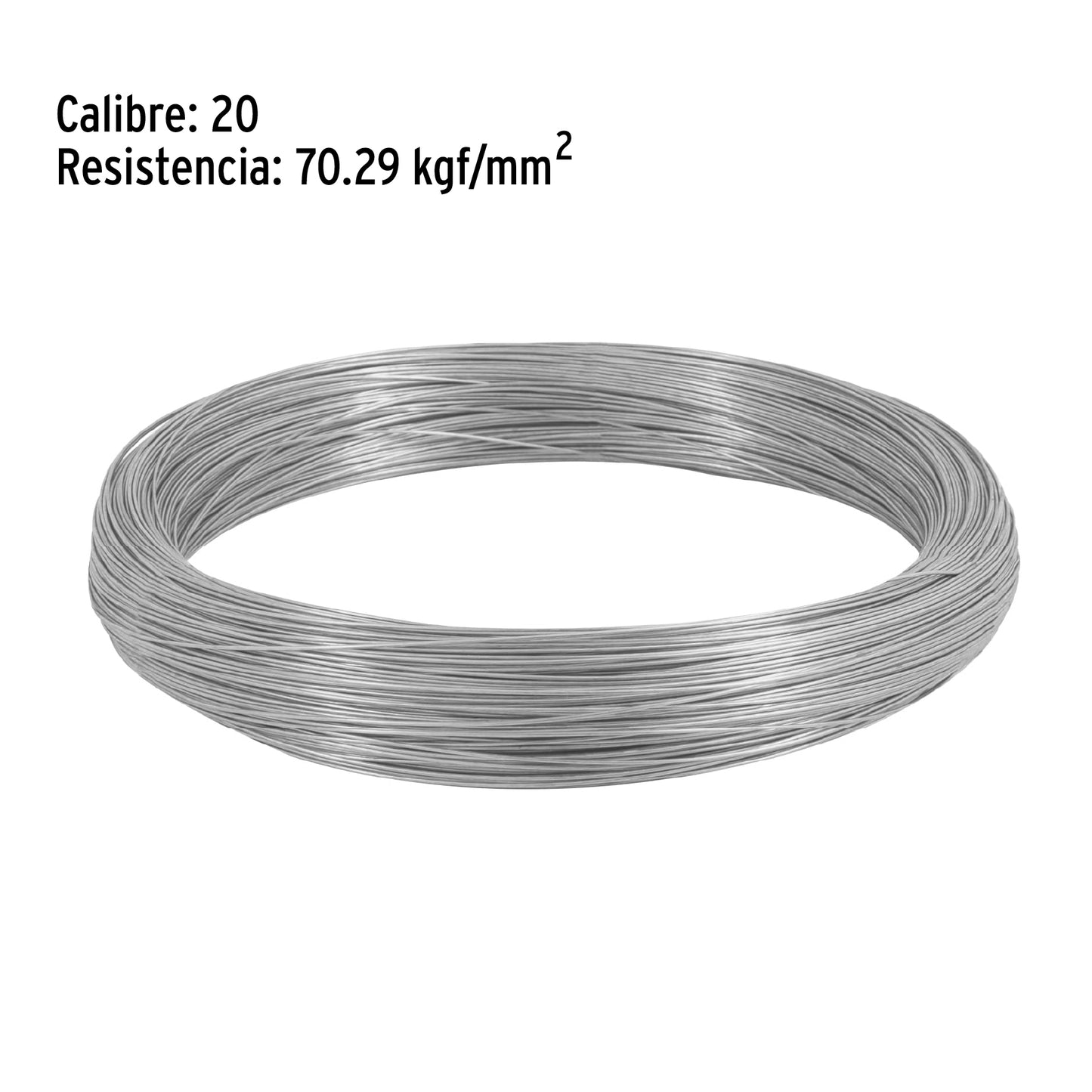 Kilo de alambre galvanizado, calibre 20, Fiero ALG-200 44469 MM0