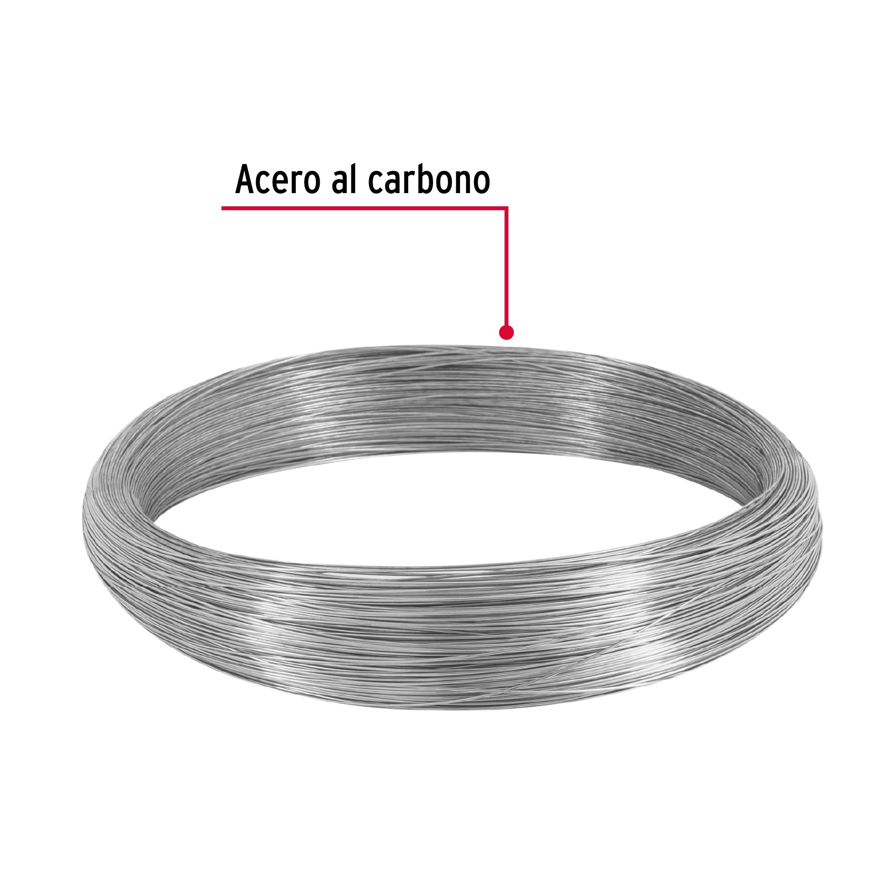 Kilo de alambre galvanizado, calibre 22, Fiero ALG-220 44470 MM0