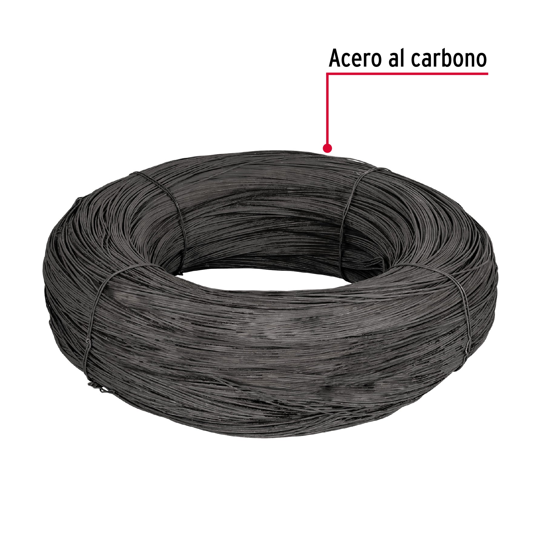 Kilo de alambre recocido calibre 15 en rollo de 60 kg, Fiero ALRE-1560 40051 MM2