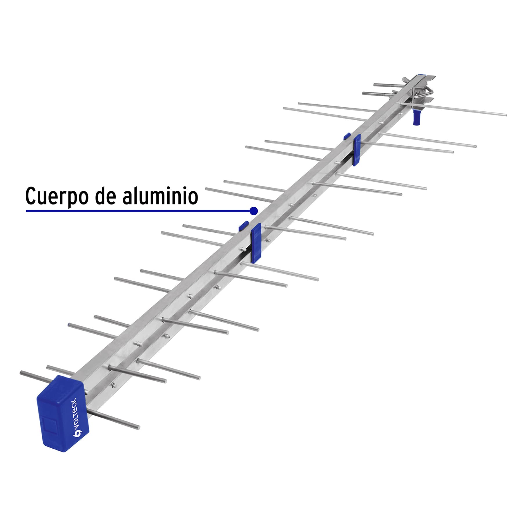 Antena aérea para TV HD, 14 elementos, Volteck ANAE-14 48121 MM0