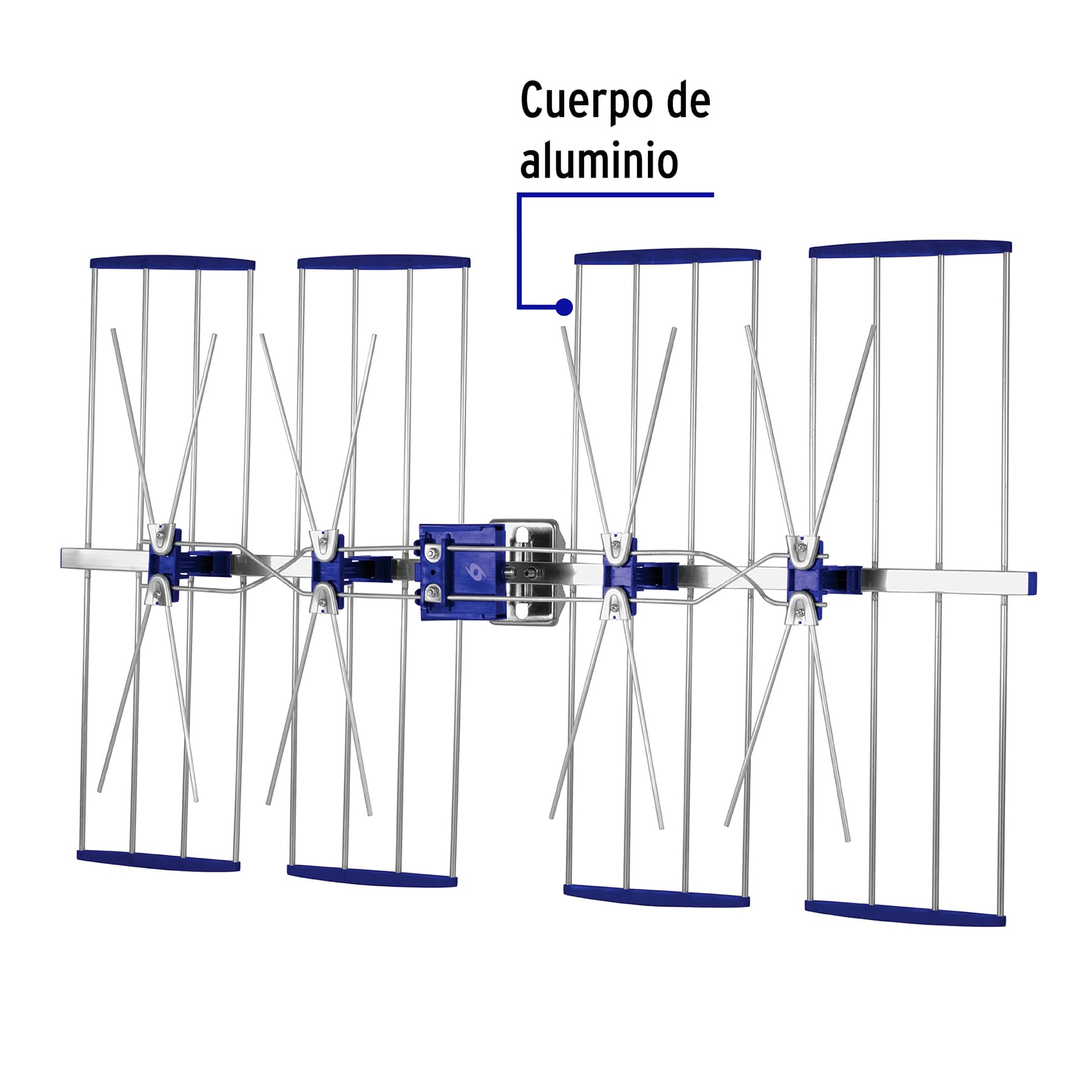 Antena aérea para TV HD, 32 elementos, Volteck ANAE-32 48169 MM0