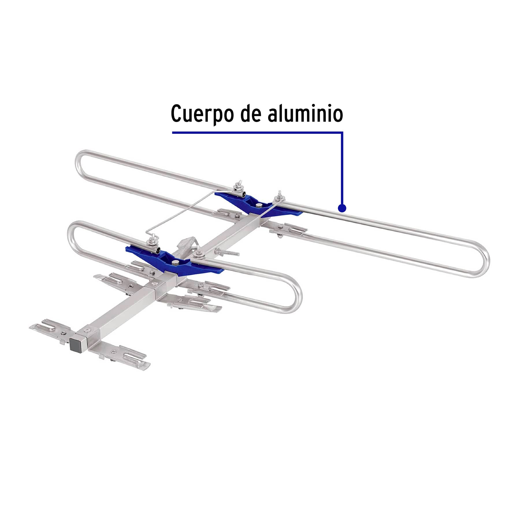 Antena aérea para TV HD, 4 elementos, Volteck ANDO-4 48470 MM0