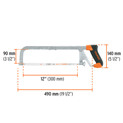 Arco 12' profesional ajustable de solera para segueta APT-12 10230 MM00