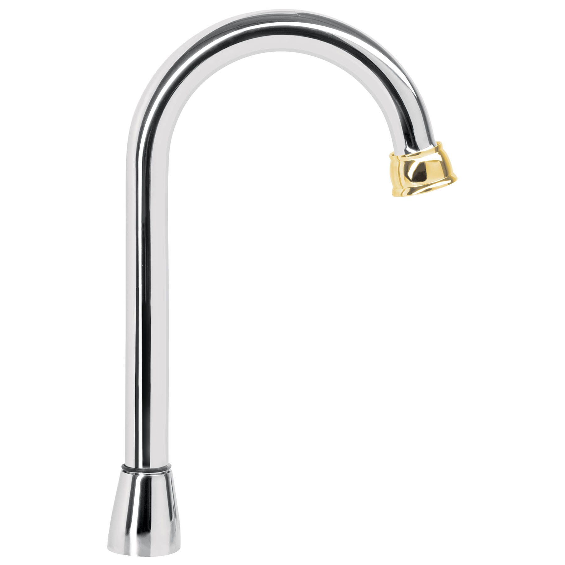 Cuello tipo bar para mezcladora de lavabo, cromo-oro, Aqua AQCR-60G 46723 MM00