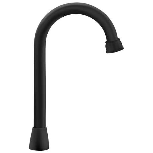 Cuello tipo bar para mezcladora de lavabo, negro mate, Aqua AQCR-60M 46725 MM00