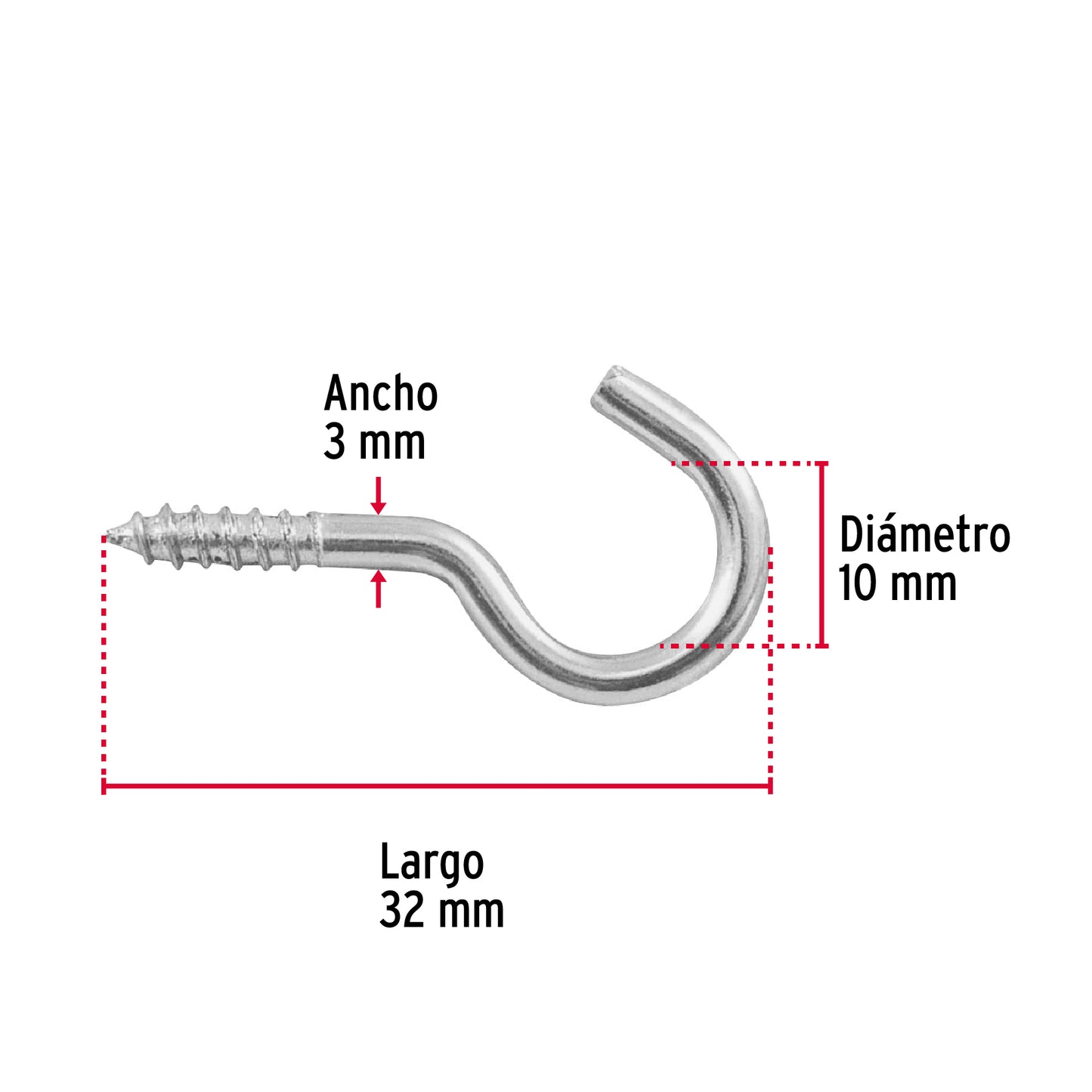 Bolsa con 144 armellas abiertas de 17 x 40, Fiero AR-17A 44377 MM00