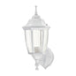 Arbotante tipo farol tradicional soportado p/exterior blanco ARB-100S 47288 MM0