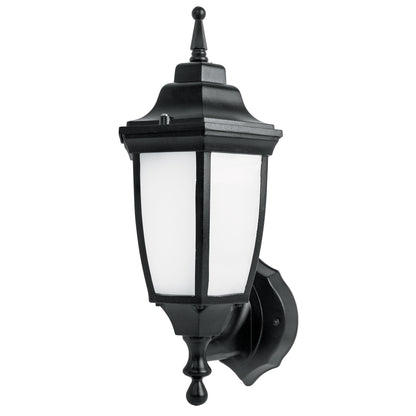 Arbotante de LED 8 W tipo farol soportado negro, Volteck ARB-101L 46341 MM0