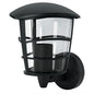 Arbotante tipo farol moderno soportado p/exteriores, negro ARB-105S 45092 MM0