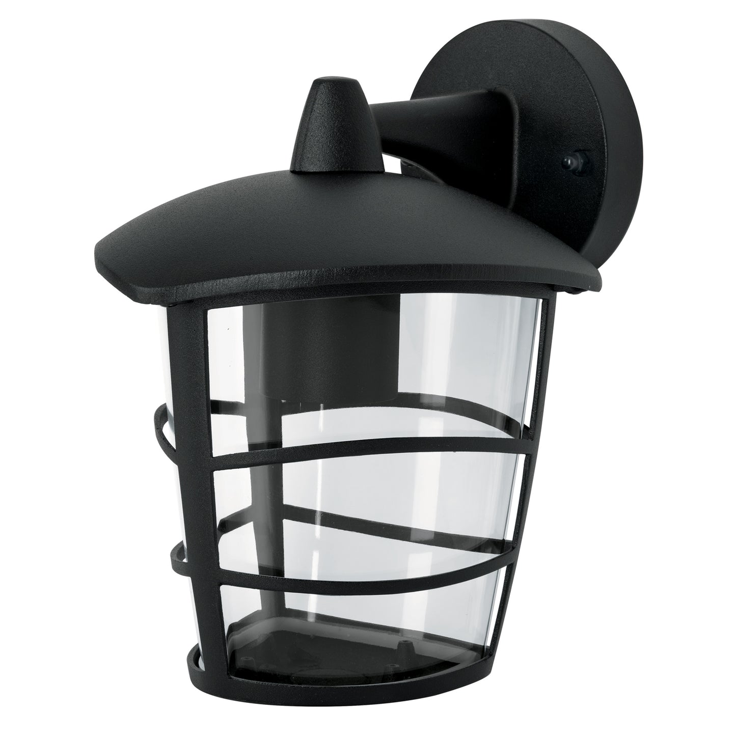 Arbotante tipo farol moderno suspendido p/exteriores, negro ARB-107S 45093 MM0