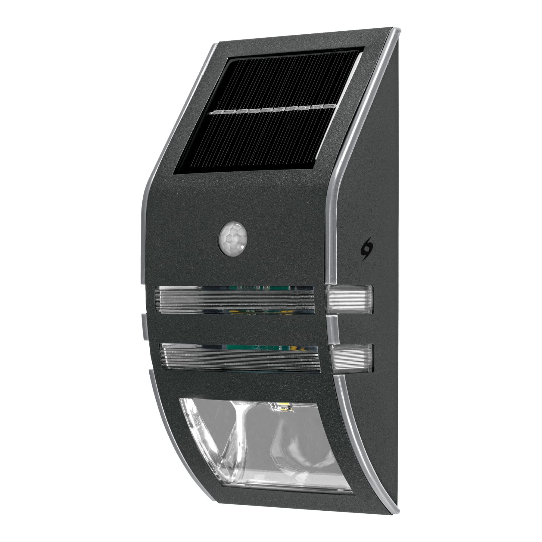 Arbotante solar LED con sensor de luz y movimiento, Volteck ARB-701L 46362 MM0