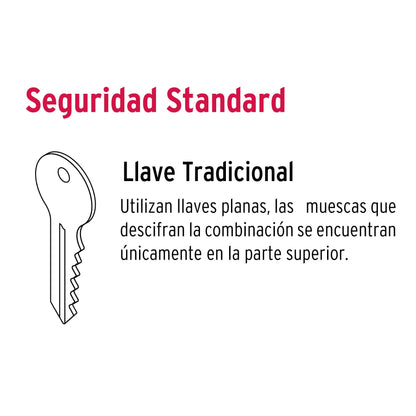 Cerradura tipo esfera cilíndrico, recámara, brillante, Basic BAL-LB-RP 23563 MM0