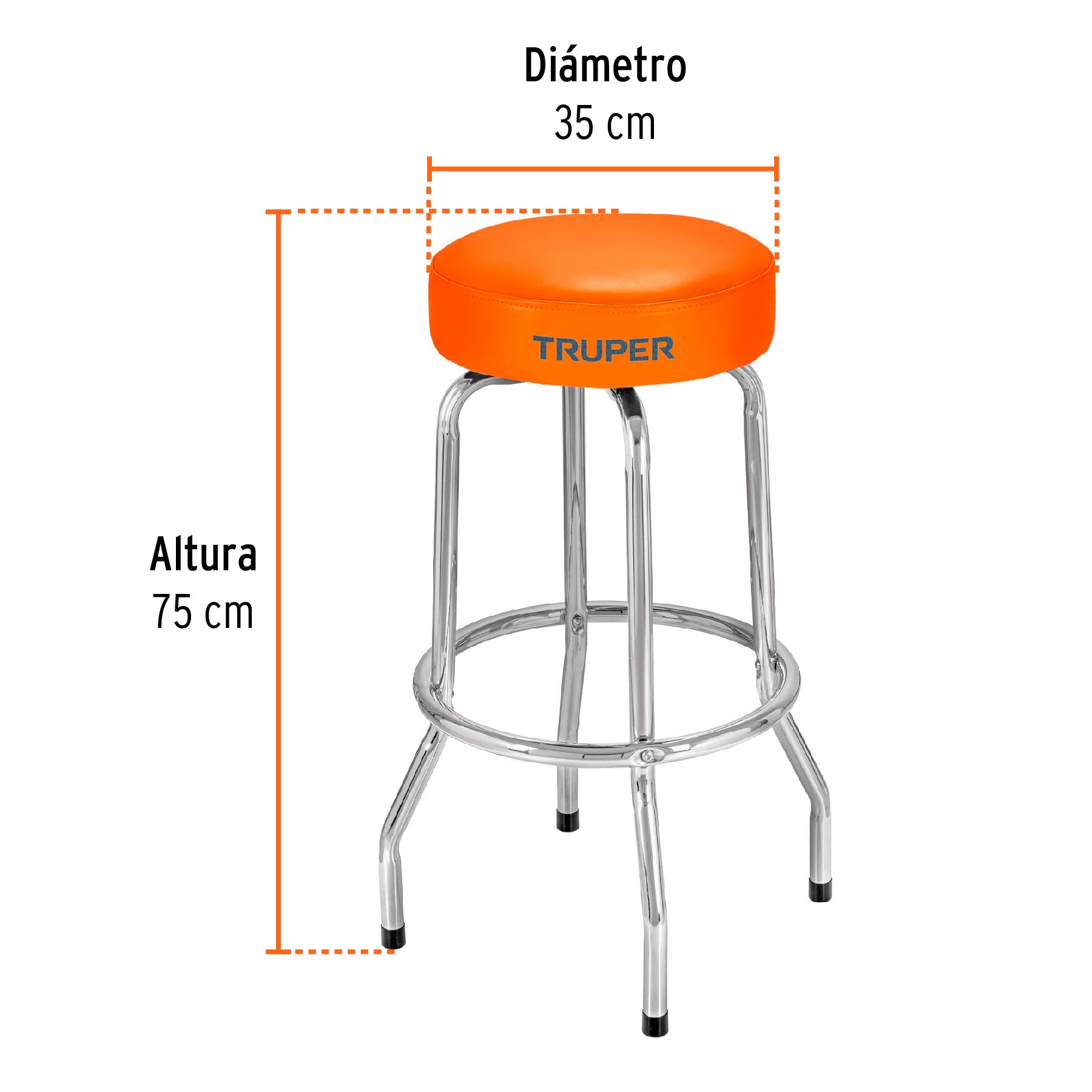 Banco metálico Truper BANCO 51574 MM3