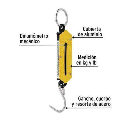 Báscula capacidad 12 kg romana de resorte, Pretul BAS-12P 21252 MM00