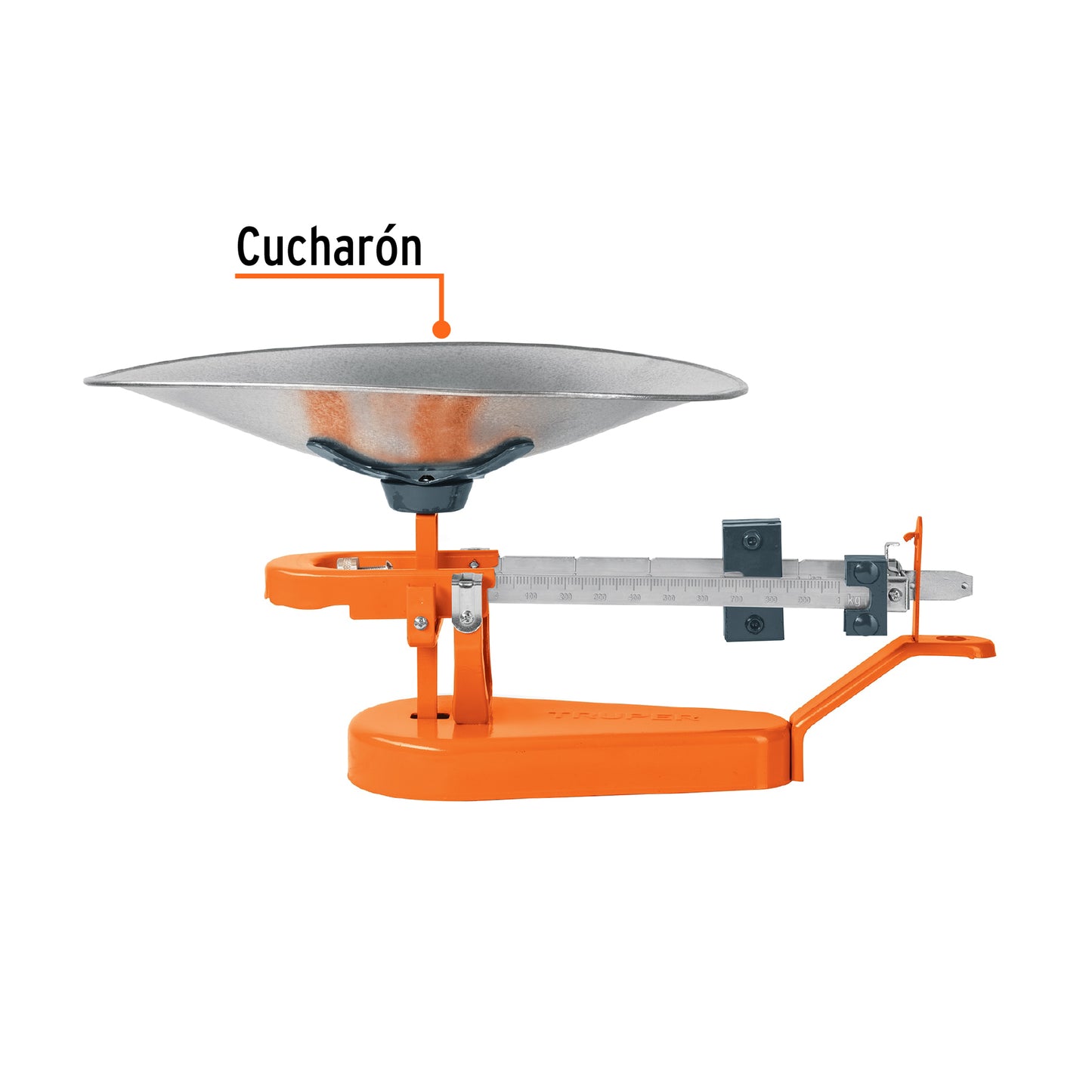 Báscula capacidad 5 kg mecánica con cucharón, Truper BAS-5M 17083 MM2