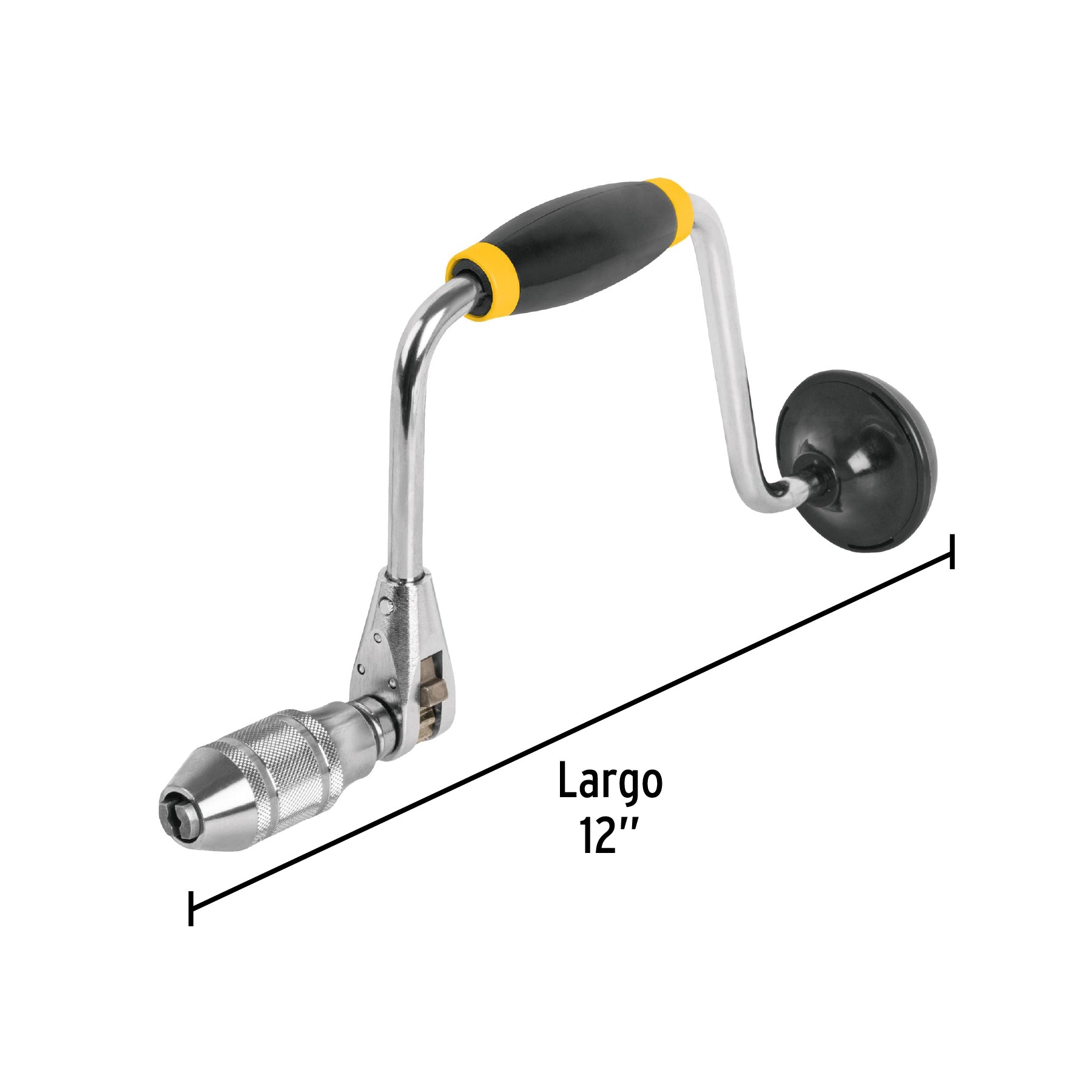 Berbiquí 12' perilla de plástico, Pretul BC-10P 20240 MM00